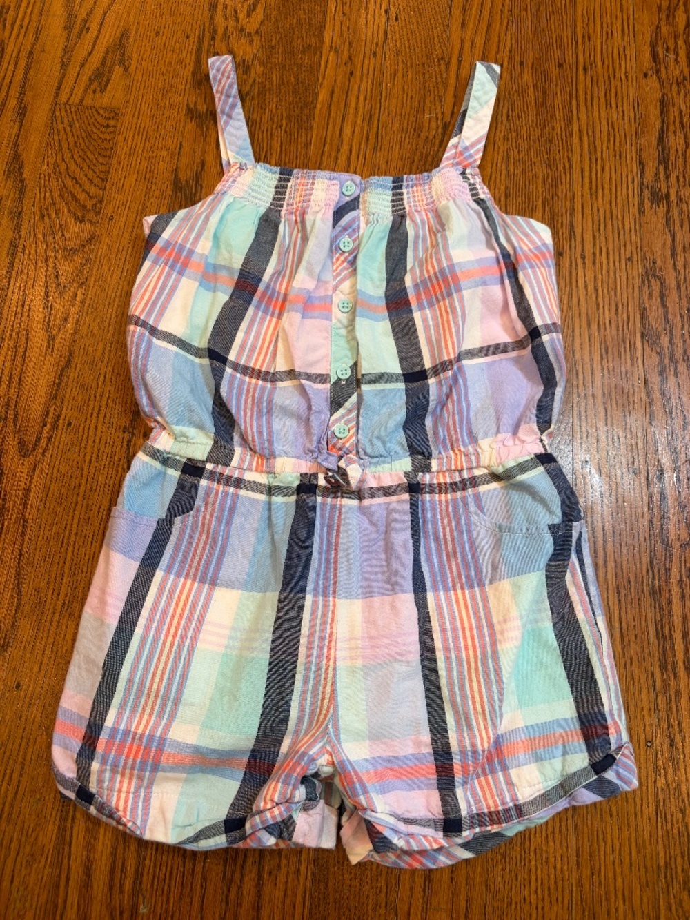 Gymboree Plaid Romper | Girls Size 6